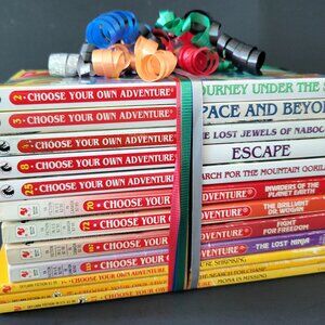 VINTAGE CHOOSE YOUR OWN ADVENTURE 1980s LOT OF 17 BOOKS SOME RARE 1ST EDITIONS
